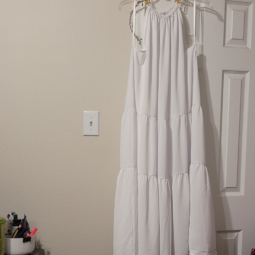 Michael Kors White Maxi Dress
